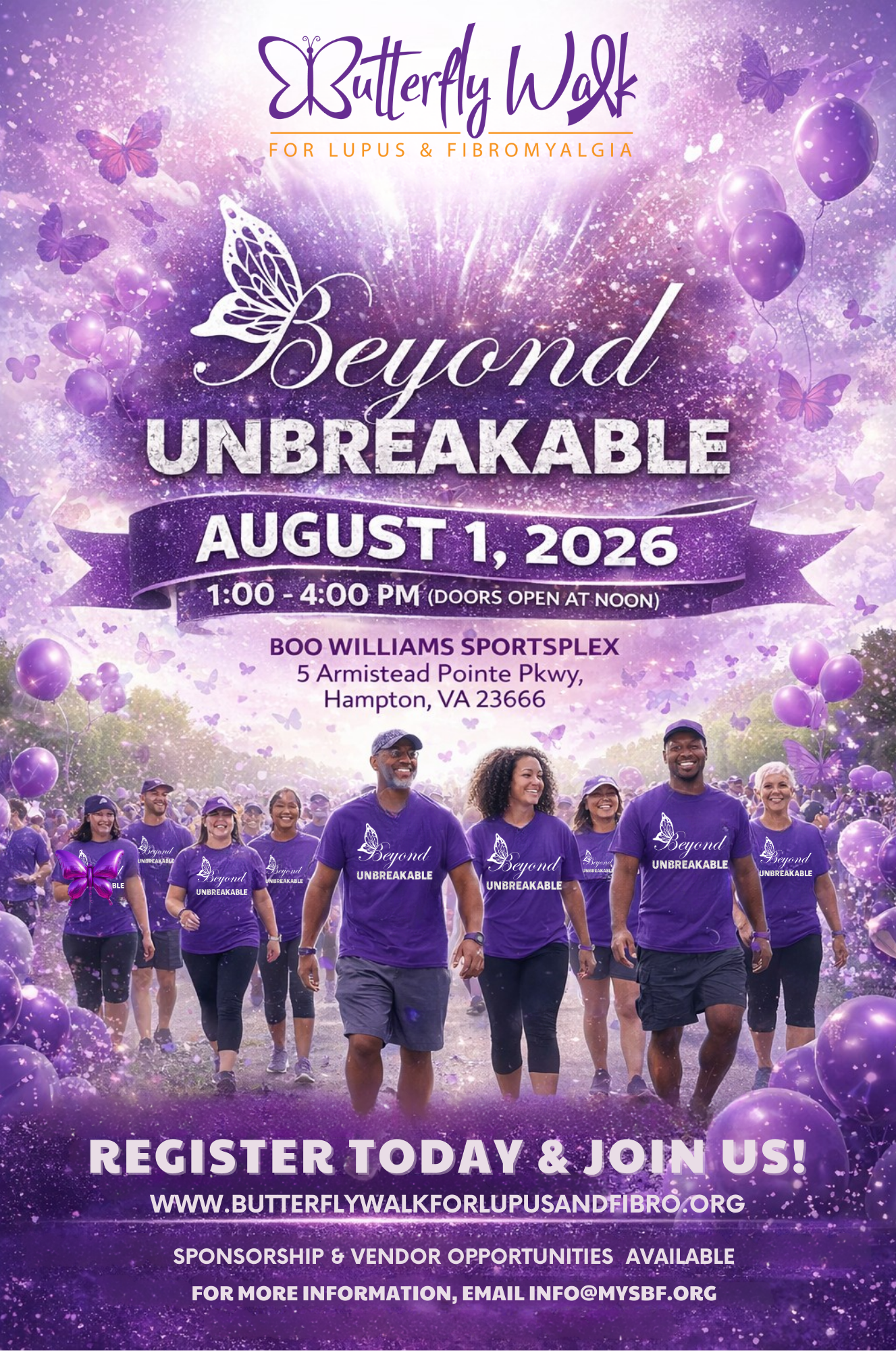 2026 Butterfly Walk for Lupus & Fibro Flyer-Generic